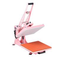 Máquina de prensa de calor para camisetas de 38*38CM (15*15 pulgadas) con apertura automática, prensa de transferencia por sublimación para camisetas, carcasas de teléfono, rompecabezas, vidrio, roca y fotos