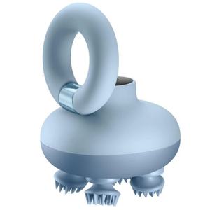 Masseur de tête portable électrique pour le cuir chevelu, avec nœuds de pétrissage, pour la relaxation musculaire et des épaules, idée cadeau anti-stress - Product Image 2