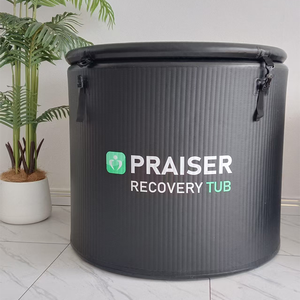 Bain à remous gonflable cannelé pour spa Baignoire à remous Piscines froides extérieures - Product Image 5