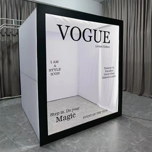 Caja para revistas, marco para fotomatón, espejo fotográfico, caja Vogue para bodas - Product Image 1