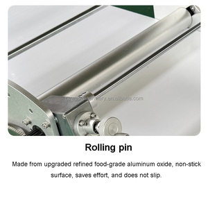 Portable Semi Auto Pâtisserie Croissant Pâte <span class=keywords><strong>Laminoir</strong></span> Table Top Mini Pâte <span class=keywords><strong>Laminoir</strong></span> Machine - Product Image 4