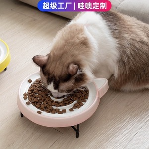 Bol d'alimentation lent pour chiens, design arrondi antidérapant, pour petites et moyennes races, Teddy, Pugs, distributeur de nourriture pour animaux de compagnie - Product Image 5