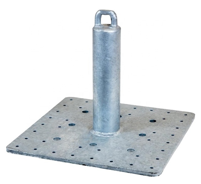 ANTAEUS Tie Down Engineering Galvanized Commercial Roof Anchor Anchor, Steel Anchor, Post Anchor