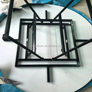 Mesa Plegable Portátil de Exterior de Plástico Blanco de 6 Pies, Redonda, para Eventos y Fiestas - Product Image 6