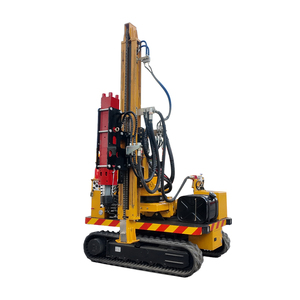 Mini-rampe à pieux en promotion avec tarière et marteau hydraulique pour l'électrification rurale HXR3 - Product Image 1