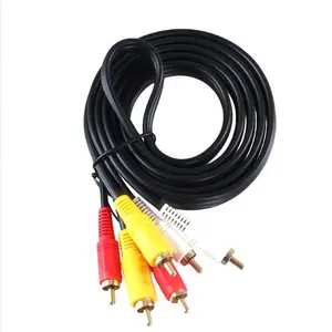 Hot Sell3 Rca Male Naar 3RCA Male Audio Kabel