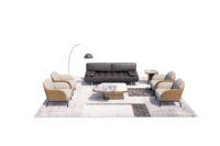 Ensemble canapé et table basse de bureau, design moderne et écologique pour la maison, le bureau, le salon et la chambre à coucher, taille personnalisable