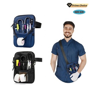 Custom Logo Durable Oxford Cloth Utility <b>Nurse</b> Fanny Pack with Portable Medical Organizer Belt Men's Waist Bag Outdoor Use - Product Image 1