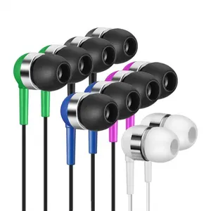 2019 hot selling in ear style super high quality heavy bass aviation earphone