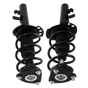 MaXpeedingrods Factory 2pcs Ensemble d'amortisseurs avant OE avec ressort hélicoïdal pour <span class=keywords><strong>Ford</strong></span> <span class=keywords><strong>Focus</strong></span> <span class=keywords><strong>2013</strong></span> 2014-2018 Électrique Titane - Product Image 2