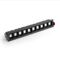 5W 10W 15W 20W 30W Grille de lavage murale Anti-éblouissement linéaire Led Spot Down Light