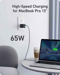 <span class=keywords><strong>Cargador</strong></span> de pared <span class=keywords><strong>Anker</strong></span> 735 USB C (Nano II 65W) <span class=keywords><strong>Cargador</strong></span> plegable compacto rápido de 3 puertos PPS <span class=keywords><strong>para</strong></span> <span class=keywords><strong>iPhone</strong></span> - Product Image 2