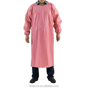 Logotipo personalizado pesca reutilizable cuerpo completo procesamiento químico impermeable overol <span class=keywords><strong>trabajo</strong></span> Industrial TPU Pvc delantales vestido - Product Image 4