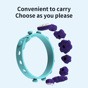 Bracelet <span class=keywords><strong>diffuseur</strong></span> d'huiles essentielles DIY, bracelet d'aromathérapie, bracelet <span class=keywords><strong>anti</strong></span>-moustiques pour l'extérieur, bracelet parfumé OEM ODM - Product Image 3