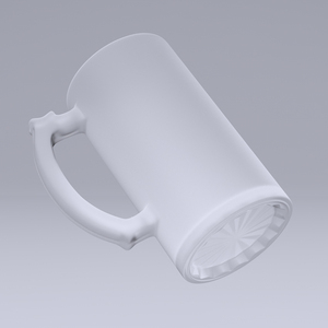 Sandy Sublimation Verre <span class=keywords><strong>Chope</strong></span> À <span class=keywords><strong>Bière</strong></span> Givré Hautes Ventes 2 Pièces/Boîte 24 Pièces/CTN Transparent Personnalisé - Product Image 2