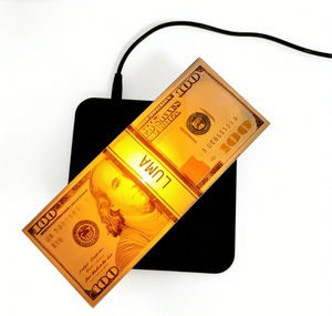 Lámpara Nocturna Creativa HCNT con Diseño de Dólares Flotantes, Luz de 3 Colores con Control Táctil, un Producto Moderno y Tecnológico - Product Image 3