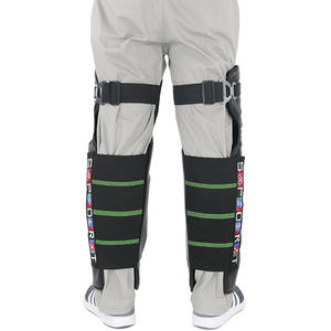 بو الجلود مقاومة للرياح الساق غايتر عاكس دراجة نارية منصات الركبة حراس حزام قابل للتعديل طماق الدافئة يغطي كامل الأربطة - Product Image 4