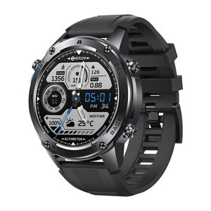 Für Zeblaze Stratos 2 GPS Smartwatch für Männer AMOLED 100M Wasserdichter Outdoor Sport BT Anruf Wecker Magnetische Aufladung Silica - Product Image 1