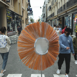 Đường quét Wafer bàn chải đĩa đường phố làm sạch chổi tuyết Remover bàn chải mảnh vệ sinh tuyết quét mòn bàn chải mảnh - Product Image 4