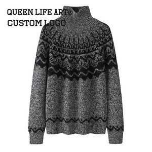 Logo personnalisable fabricant OEM pull personnalisé femmes hiver chat câlin crochet art femmes pull cardiga à capuche - Product Image 5