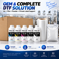 Encre blanche DTF, fourniture directe d'usine pour l'impression par transfert thermique sur film PET, impression textile fluide, ensemble de 5 couleurs