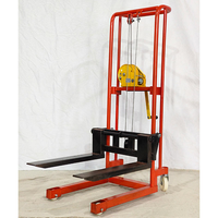 Nouveau mini gerbeur hydraulique à pied 200 kg Gerbeur manuel hydraulique réglable