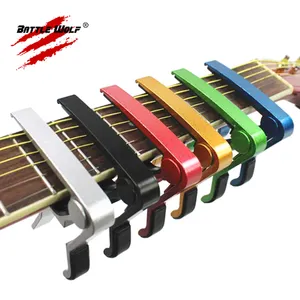 Capo Various Color Selection Aluminum Material Strong Grip Capo Guitar Acoustic Classical Guitar Capo