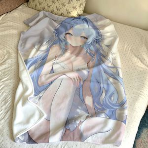 <span class=keywords><strong>Manta</strong></span> de Franela con Estampado de Anime Pastel, <span class=keywords><strong>Manta</strong></span> Decorativa con Diseño de Chica <span class=keywords><strong>Manga</strong></span> para Dormitorio, Sofá, Sala de Estar, Regalo para Coleccionistas, Decoración del Hogar - Product Image 4