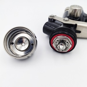 Pistola de pulverización de pintura de coche profesional LVMP forjada de nivel superior alimentación por gravedad para pintura a base de agua y solvente anticorrosión - Product Image 4