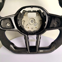 Volant en fibre de carbone forgé pour BMW G30 G31 G32 X3 G01 X4 G02 M2 G87 M3 G80 M4 G82 G42 G20 LCI M5 F90 G11