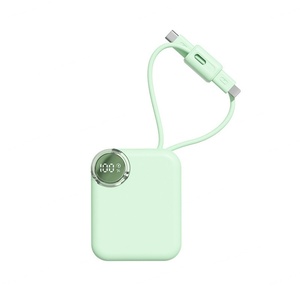 Caricabatterie Portatile PD 22.5W, Power Bank Compatto a Ricarica Rapida, Capacità 10000mAh, Cavo Integrato con Display Digitale - Product Image 4