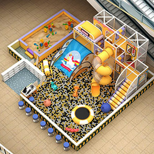 Parque de Juegos Infantil Temático, Suministro de Fábrica, Área de Juegos Interior con Piscina de Pelotas Grande para Jardín de Infancia y Preescolar - Product Image 1