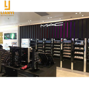 เฟอร์นิเจอร์จัดแสดงเครื่องสำอางแบบตั้งได้หรูหราสำหรับร้านค้าห้างสรรพสินค้า - Product Image 3