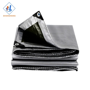 Bâches d'extérieur en PE 200 g/m² de bâche tissée verte Bâche robuste au Pakistan - Product Image 1