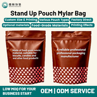 Sachet Doypack refermable et étanche à l'humidité pour chips, chewing-gum, bonbons, noix et autres snacks, personnalisable