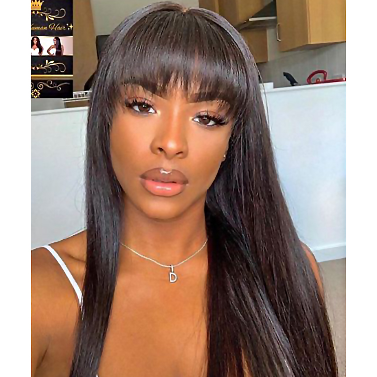 frange cheveux ondulés