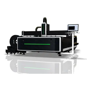 Máquina de corte a laser para chapas metálicas e tubos de fibra de fábrica na China 1000w 1500w 3000w 6000w