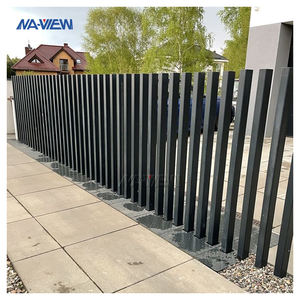 Panneaux de clôture en métal <span class=keywords><strong>noir</strong></span> pour applications de protection personnalisées en usine, 6 pieds, clôture de balcon de jardin extérieur pour la maison et le jardin - Product Image 3