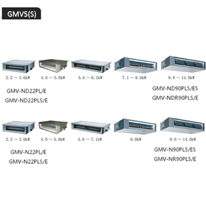 ระบบปรับอากาศ VRF/VRV สำหรับเชิงพาณิชย์ แบบหลายโซน ใช้สารทำความเย็น R32/R410a สำหรับอุตสาหกรรมเบา - Product Image 6