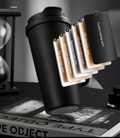 Gobelet isotherme à double paroi en acier inoxydable personnalisé avec logo, 20 oz (600 ml), tasse à café portable de voyage avec couvercle 2 en 1