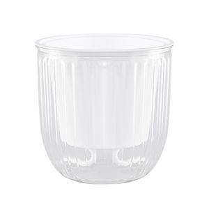 Panier suspendu en résine transparente de grand diamètre Pot de fleurs auto-amorçant hydroponique paresseux Ins vent résistant aux chutes - Product Image 6