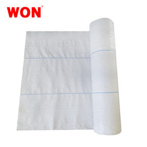 WON, plástico blanco, vivero agrícola, mantillo, barrera de malezas, cubierta de suelo, alfombrilla tejida para malezas - Product Image 2