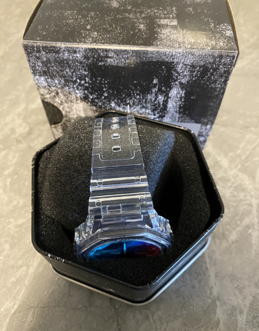 Спортивные часы серии g ударные часы прозрачный браслет для ga2100 ga5600 gm2100 ga110 браслеты водонепроницаемые Смарт-часы мужские и женские