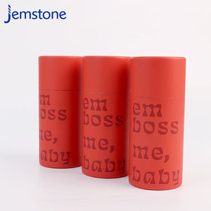 Vente d'usine / Logo personnalisé Impression quadricolore Estampage à chaud sur cylindre Boîte en carton cosmétique Tube en papier Emballage - Product Image 3
