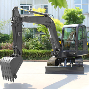 Miniexcavadora de cadenas de alta eficiencia de 6 toneladas KN75C |   Ahorro de Energía del 40% |   Motor <span class=keywords><strong>Yanmar</strong></span> |   Motor de engranajes PLC |   Bomba de Caja de Cambios - Product Image 2