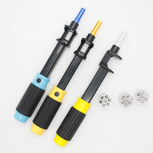Tournevis combiné 6-en-1, ensemble d'outils de tournevis, tournevis à tête rotative télescopique, poignée ronde - Product Image 2