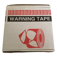 Hazard Tape Marker Nicht klebendes PE Barricade-Warnband mit gedruckter Warnung zur Sicherheits markierung