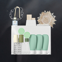 Récipient de voyage en plastique cosmétique 30ml/60ml/100ml bouteille de mousse de savon vide bouchon à vis pour lotion shampooing sérum de soin de la peau