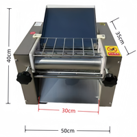 Nouvelle machine à étaler et à rouler la pâte entièrement automatique de qualité professionnelle pour la fabrication de nouilles et de pâtisseries à partir de farine, usage commercial de bureau