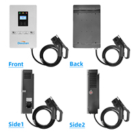 Nouvelle borne de recharge rapide pour véhicules électriques CCS2 7/20/30/40KW DC avec contrôle par application et IP65, station de recharge portable pour voiture